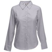 Рубашка "Lady-Fit Long Sleeve Oxford Shirt"