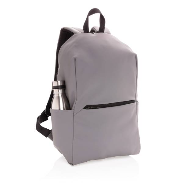 Рюкзак для ноутбука из гладкого полиуретана