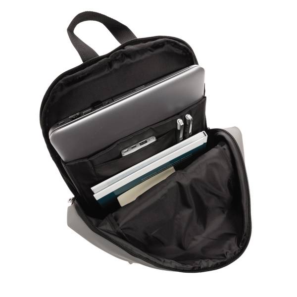 Рюкзак для ноутбука из гладкого полиуретана