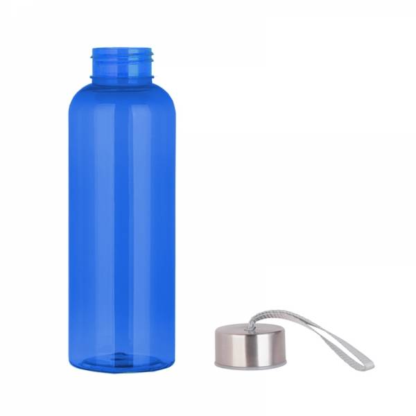Бутылка для воды "H2O", 0,5 л., синий