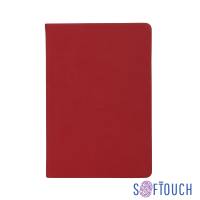 Ежедневник недатированный "Милан" с покрытием soft touch, формат А5, красный
