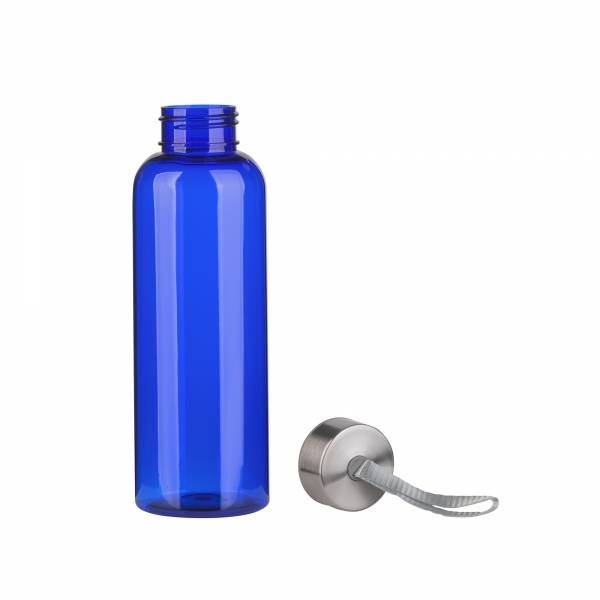 Бутылка для воды "H2O", 0,5 л., синий