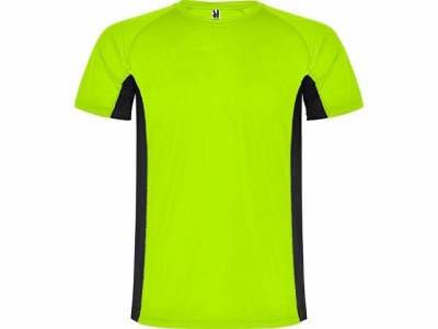Спортивная футболка "Shanghai" мужская, неоновый зеленый/черный
