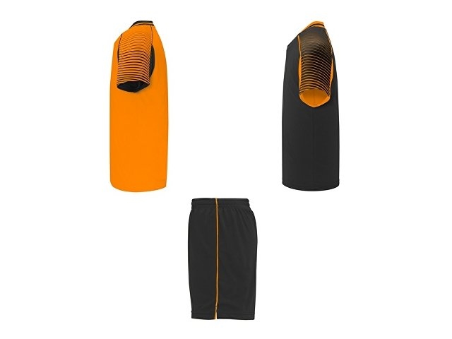 Спортивный костюм "Juve", оранжевый/черный