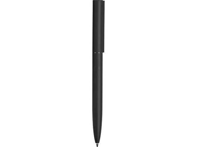 Шариковая металлическая ручка "Minimalist" софт-тач, черный