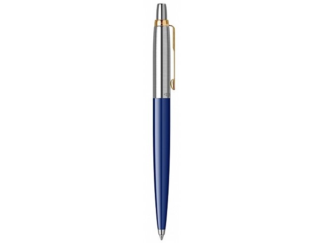 Шариковая ручка Parker Jotter K160, цвет: Blue/GT, стержень: M, цвет чернил: blue, в подарочной упаковке.