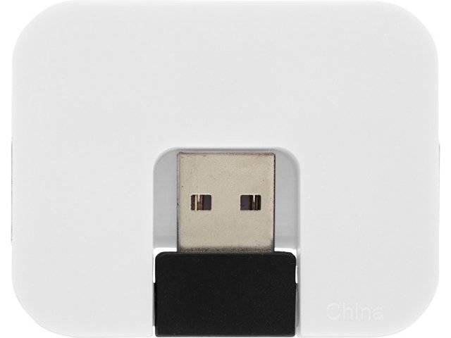 USB Hub "Gaia" на 4 порта, белый