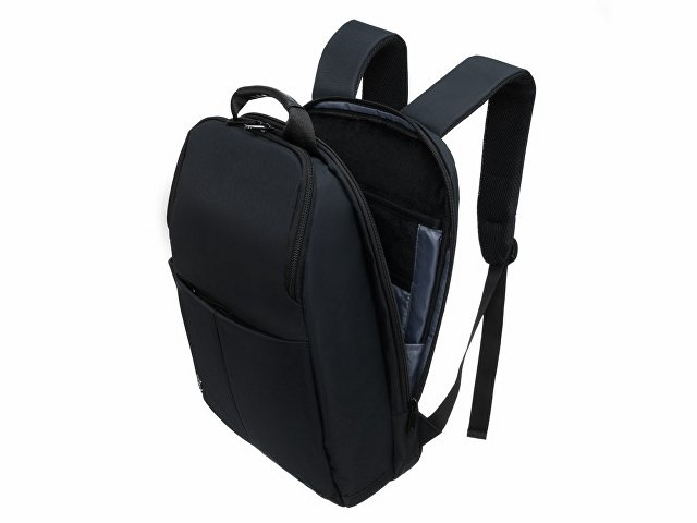 Рюкзак TORBER Vector с отделением для ноутбука 14,1'', черный, нейлон, 30 x 10 x 44 см, 11 л