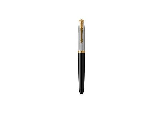 Перьевая ручка Parker 51 Premium Black GT, перо: M/F, чернила: Black,Blue, в подарочной упаковке