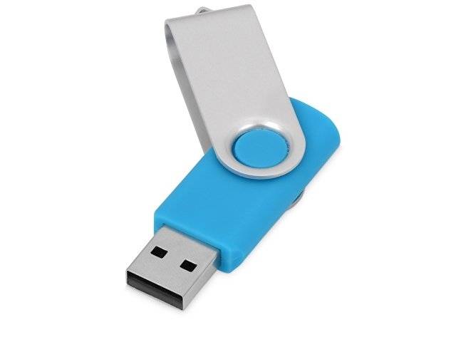 Флеш-карта USB 2.0 32 Gb «Квебек», голубой