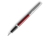 Перьевая ручка Waterman Hemisphere Entry Point Stainless Steel with Red Lacquer в подарочной упаковке