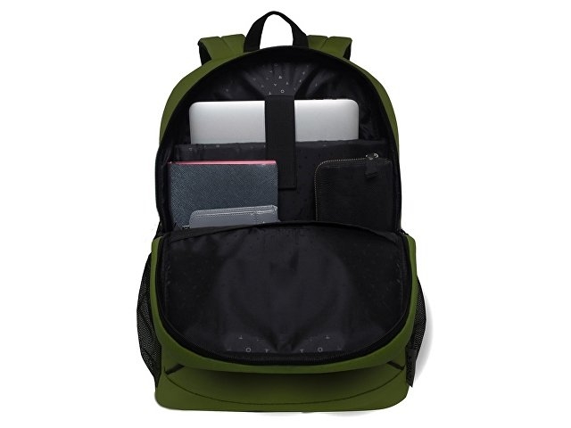 Рюкзак TORBER ROCKIT с отделением для ноутбука 15,6", зеленый, полиэстер 600D, 46 х 30 x 13 см