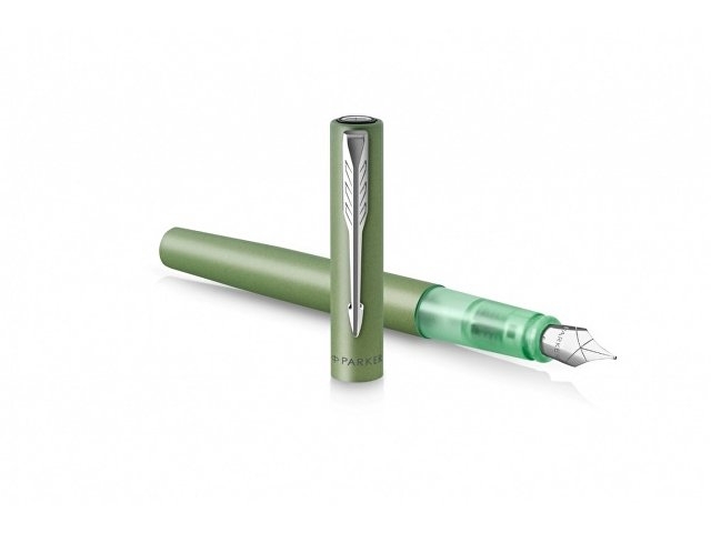 Перьевая ручка Parker Vector XL Green CT, цвет чернил blue, перо: F, в подарочной упаковке.