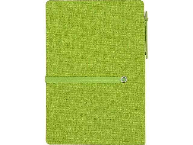 Набор стикеров А6 "Write and stick" с ручкой и блокнотом, зеленое яблоко