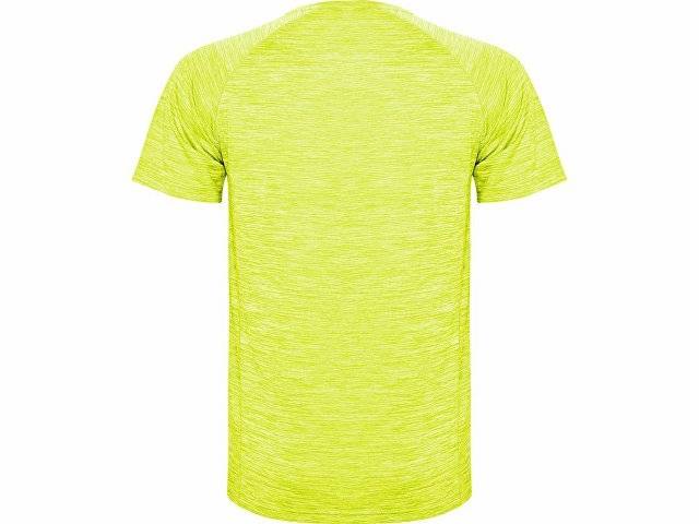 Спортивная футболка "Austin" детская, меланжевый неоновый желтый