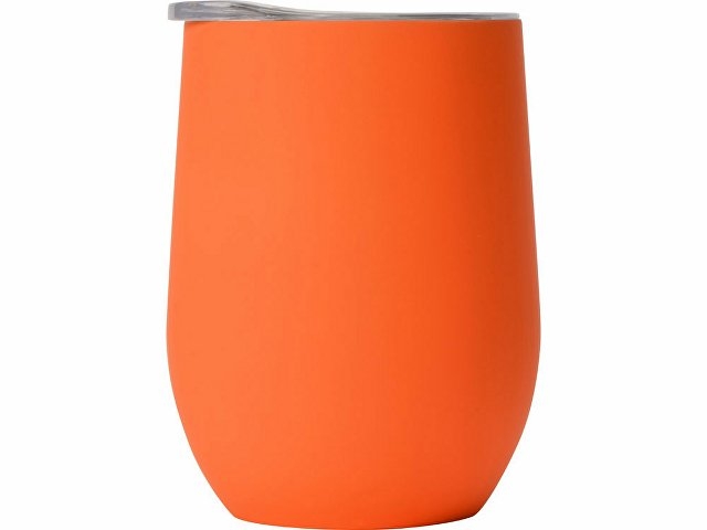 Термокружка "Vacuum mug C1", soft touch, 370мл, оранжевый