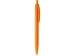Ручка пластиковая шариковая STIX, черные чернила, оранжевый
