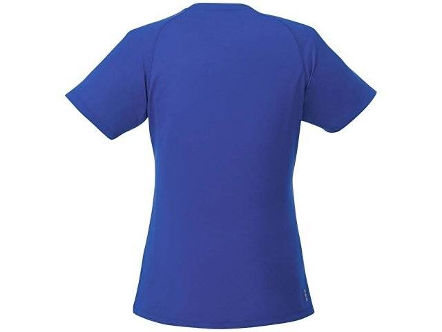 Модная женская футболка Amery  с коротким рукавом и V-образным вырезом, синий