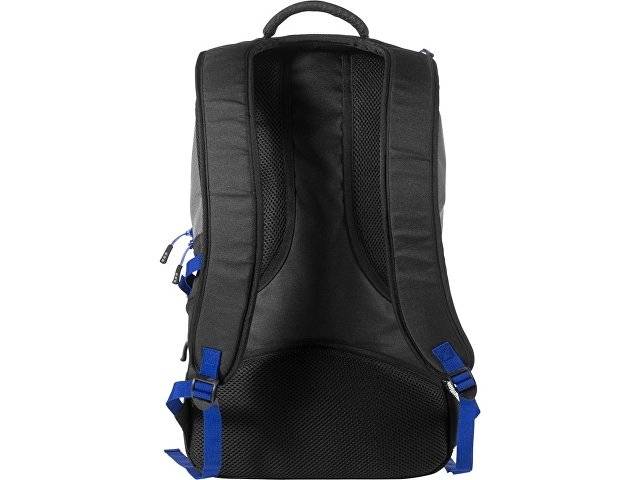 Рюкзак "Milton" для ноутбука "15,4", черный/темно-серый/ярко-синий