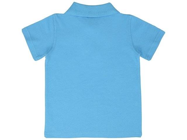 Рубашка поло "First" детская, голубой