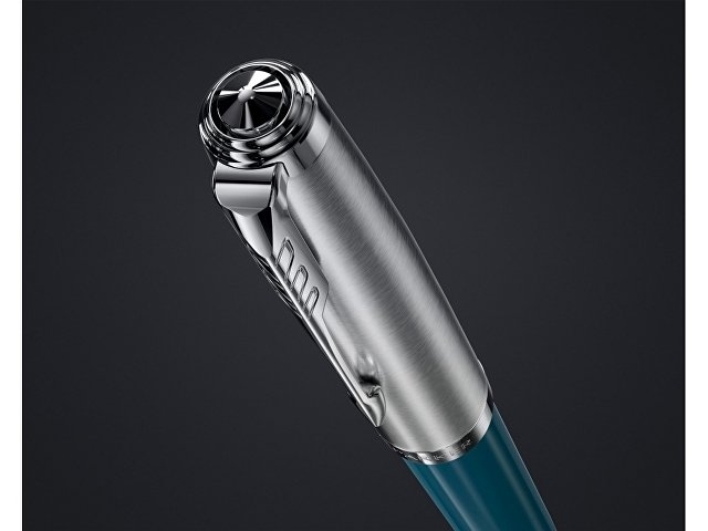 Шариковая ручка Parker 51 CORE TEAL BLUE CT, стержень: M, цвет чернил: black, в подарочной упаковке.