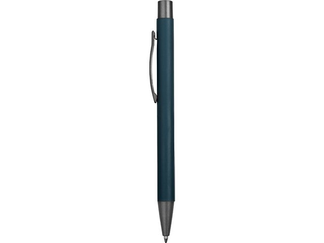 Ручка металлическая soft-touch шариковая «Tender», полуночный синий