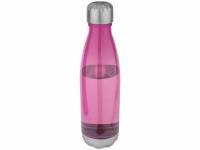 Бутылка спортивная "Aqua", неоново-розовый