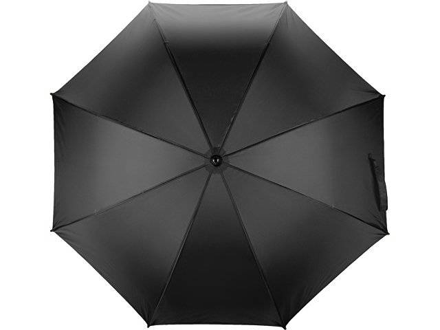 Зонт-трость "Радуга", черный