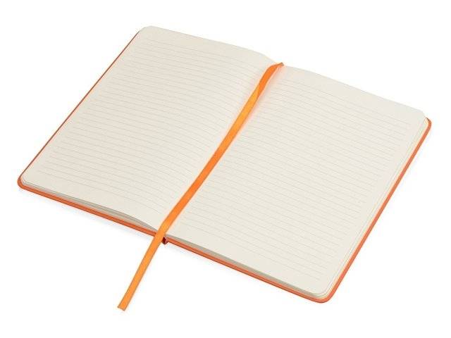 Блокнот А5 "Magnet" 14,3*21 с магнитным держателем для ручки, оранжевый