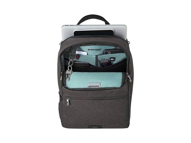 Рюкзак WENGER MX Reload 14", серый, 100% полиэстер, 28х18х42 см, 17 л