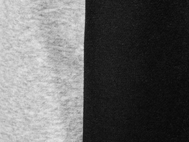 Бомбер «Oxford», черный/серый меланж, унисекс