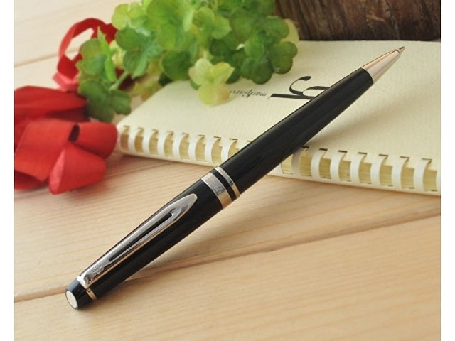 Шариковая ручка Waterman Expert 3, цвет: Black CT, стержень: Mblu