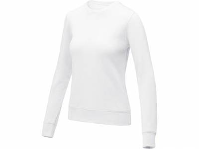 Женский свитер Zenon с круглым вырезом, белый