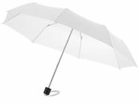 Зонт Ida трехсекционный 21,5", белый