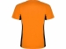 Спортивная футболка "Shanghai" мужская, неоновый оранжевый/черный