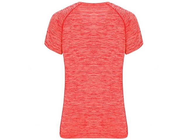 Спортивная футболка женская "Austin", меланжевый неоновый коралловый
