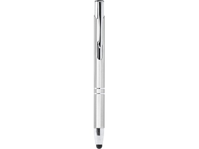 Ручка-стилус металлическая шариковая KRUGER, серебристый