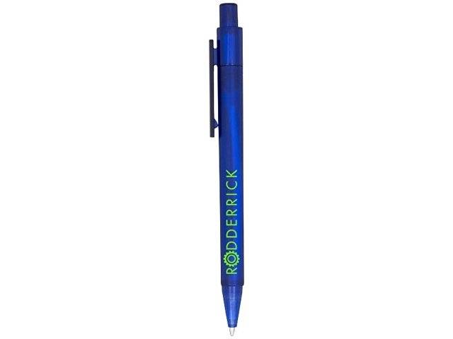 Перламутровая шариковая ручка Calypso, матовый синий