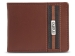 Бумажник Mano "Don Leonardo", с RFID защитой, натуральная кожа в коньячном цвете, 10,5 х 2 х 8,5 см