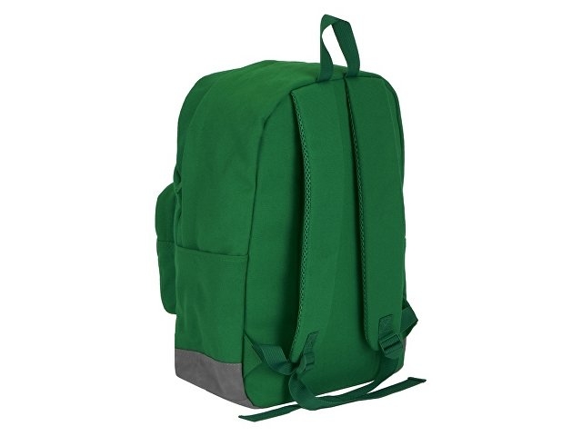 Рюкзак Shammy с эко-замшей для ноутбука 15", зеленый
