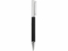 Металлическая шариковая ручка "Bossy" с вставкой из эко-кожи, черный