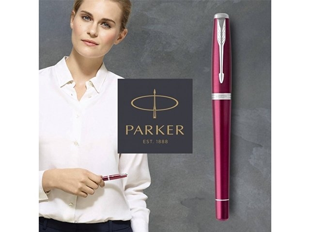 Перьевая ручка Parker Urban Core, Vibrant Magenta CT, F309, перо: F, цвет чернил: blue, в подарочной упаковке