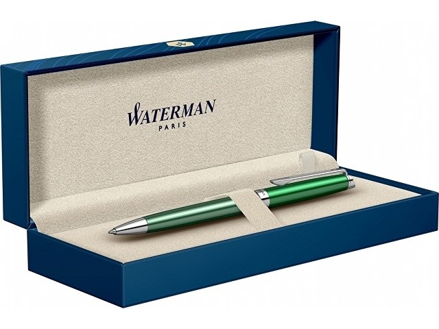 Шариковая ручка Waterman Hemisphere French riviera CHATEAU VERT в подарочной коробке