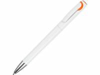Ручка шариковая "Локи", белый/оранжевый