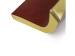 Ежедневник недатированный А5 "Megapolis Nebraska Flex", коричневый с золотым обрезом