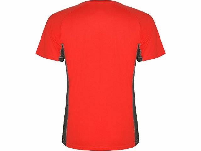 Спортивная футболка "Shanghai" детская, красный/графитовый