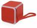 Портативная колонка «Cube» с подсветкой, красный