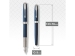 Перьевая ручка Parker Sonnet , Subtle Blue Lacquer CT стержень:Fblk