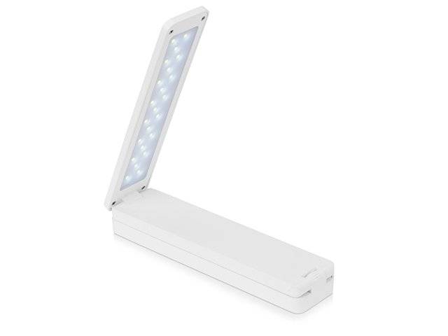 Складывающаяся настольная LED лампа "Stack", белый