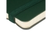 Блокнот А5  "City Flex" на резинке, зеленый